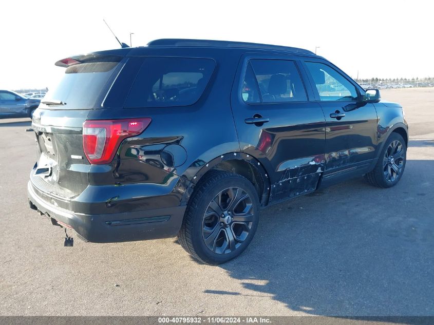 2018 Ford Explorer Sport VIN: 1FM5K8GT2JGC54957 Lot: 40795932