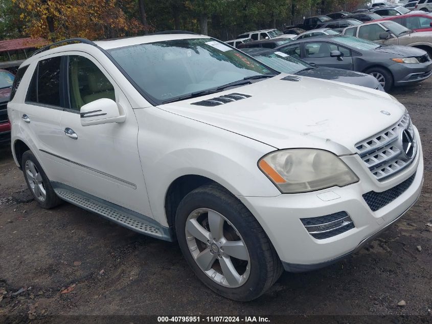 2011 Mercedes-Benz Ml 350 4Matic VIN: 4JGBB8GB5BA643249 Lot: 40795951