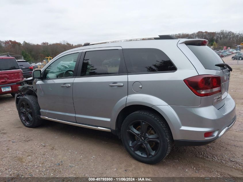 2018 Dodge Journey Crossroad Awd VIN: 3C4PDDGG7JT516860 Lot: 40795980