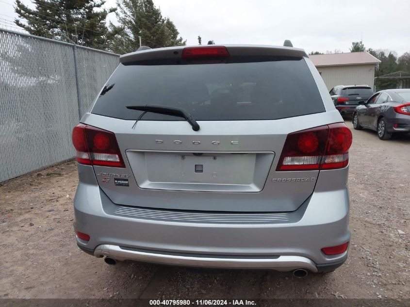 2018 Dodge Journey Crossroad Awd VIN: 3C4PDDGG7JT516860 Lot: 40795980