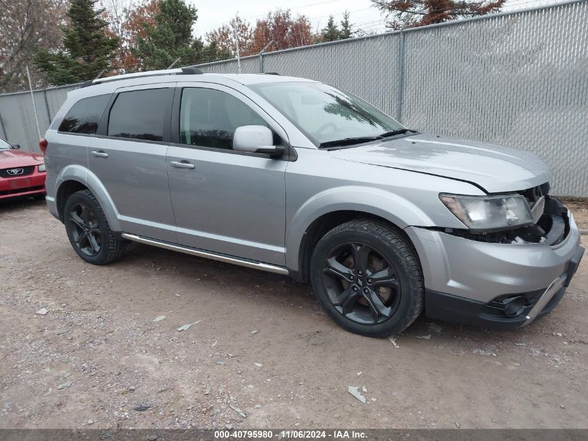 2018 Dodge Journey Crossroad Awd VIN: 3C4PDDGG7JT516860 Lot: 40795980