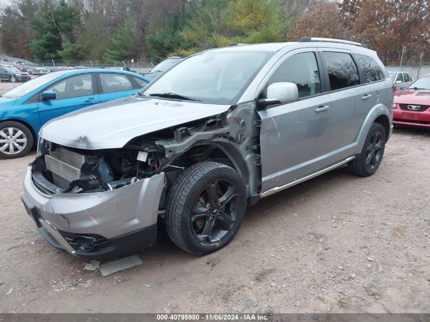 2018 Dodge Journey Crossroad Awd VIN: 3C4PDDGG7JT516860 Lot: 40795980