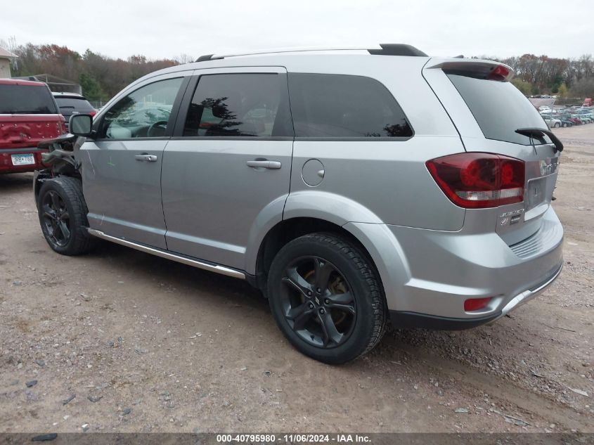 2018 Dodge Journey Crossroad Awd VIN: 3C4PDDGG7JT516860 Lot: 40795980