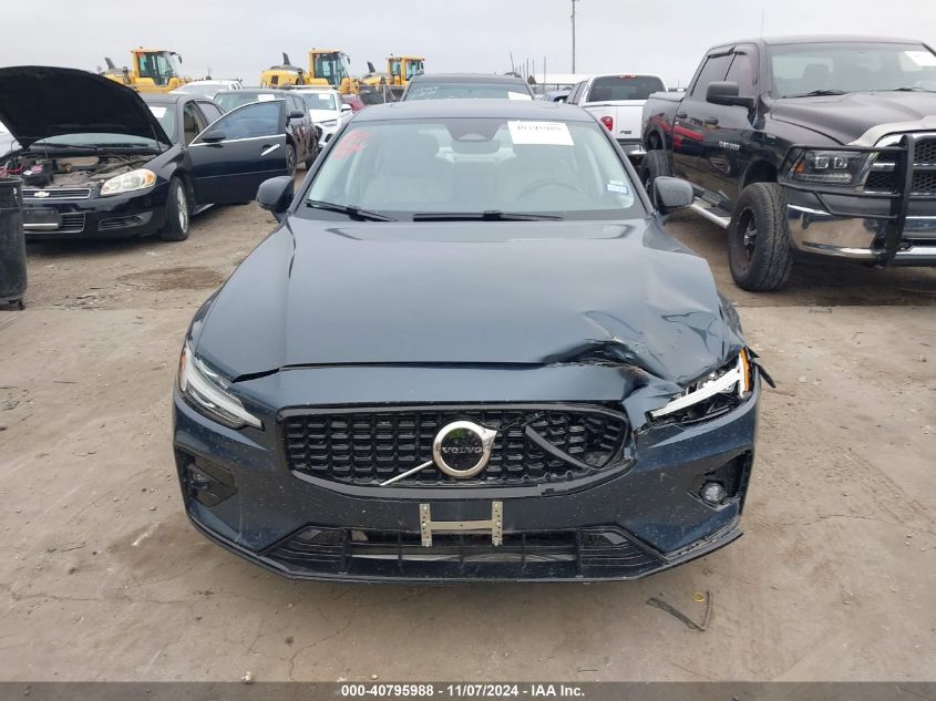 2024 Volvo S60 B5 Core Dark Theme VIN: 7JRL12FK6RG302879 Lot: 40795988