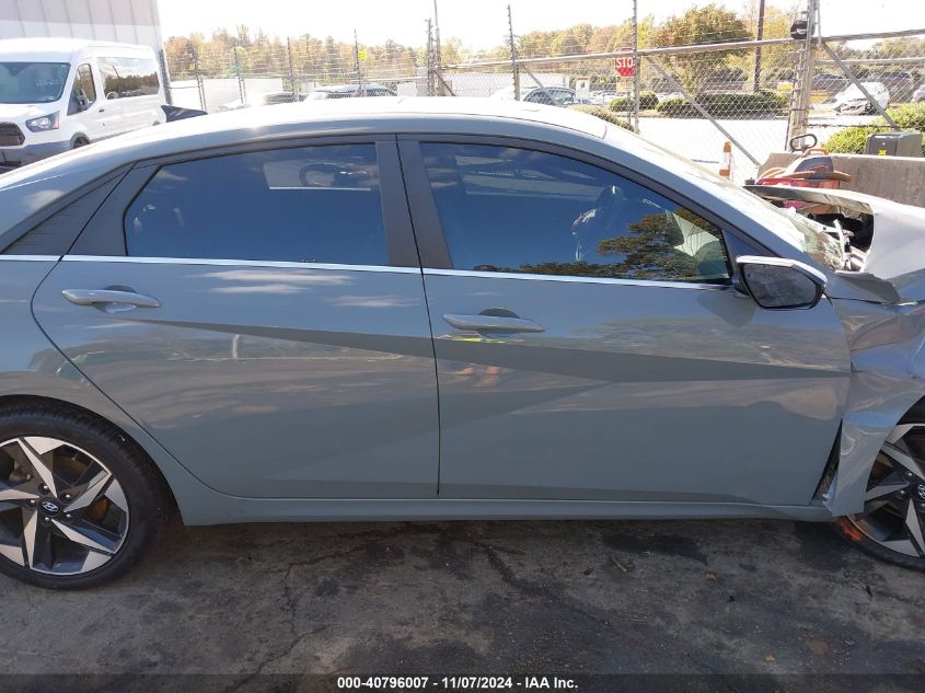 2022 Hyundai Elantra Sel VIN: KMHLN4AG6NU344834 Lot: 40796007