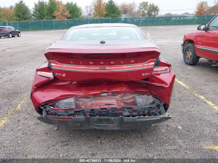 2013 Lincoln Mkz Hybrid VIN: 3LN6L2LU2DR826099 Lot: 40796012