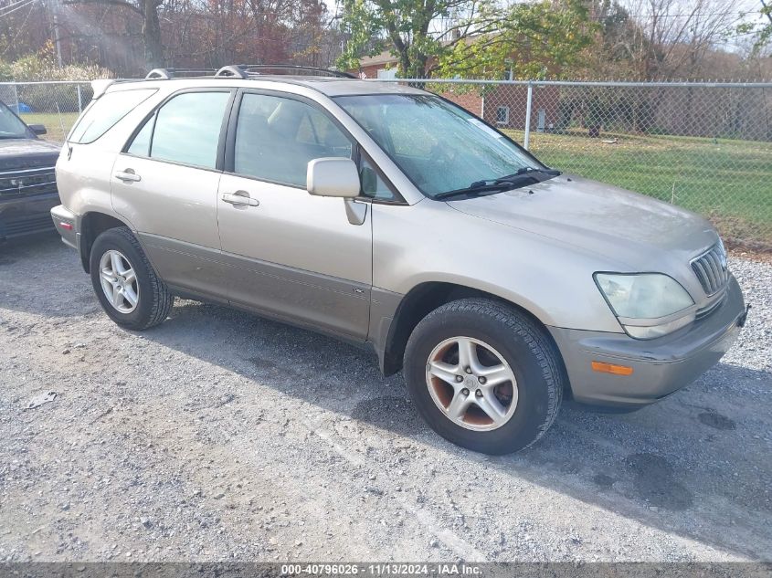 2001 Lexus Rx 300 VIN: JTJHF10U910191474 Lot: 40796026