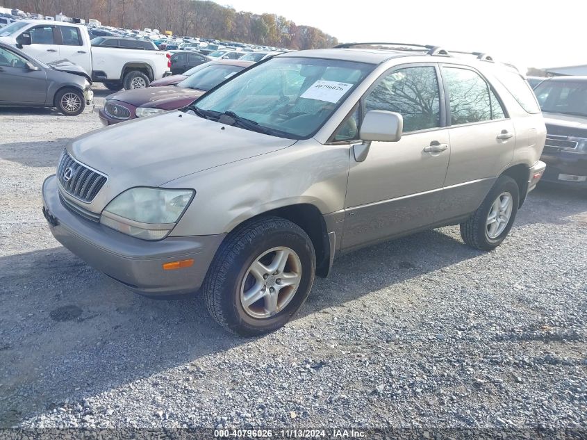 2001 Lexus Rx 300 VIN: JTJHF10U910191474 Lot: 40796026