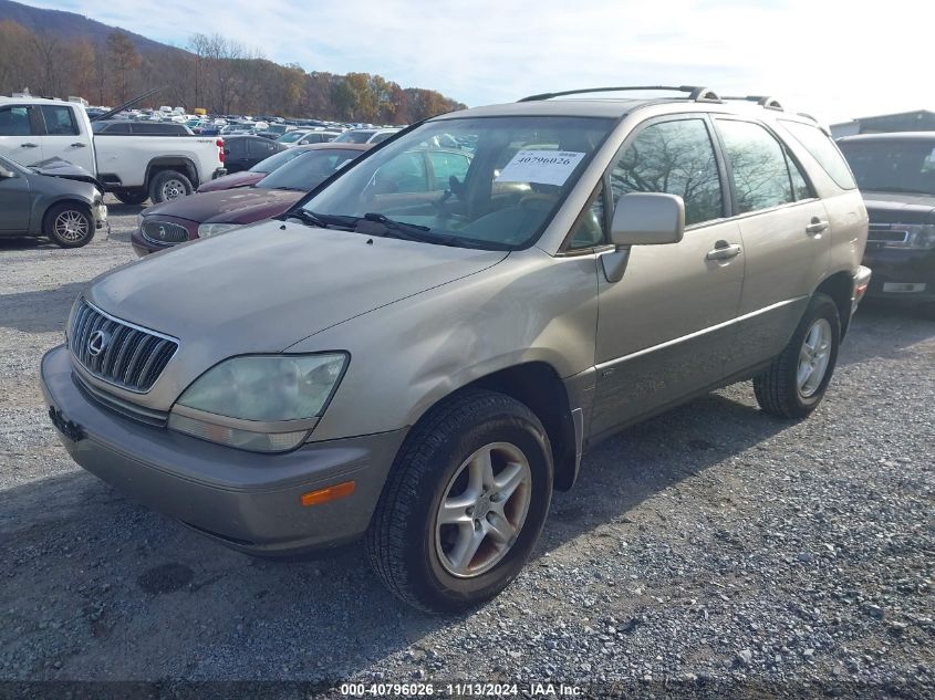 2001 Lexus Rx 300 VIN: JTJHF10U910191474 Lot: 40796026