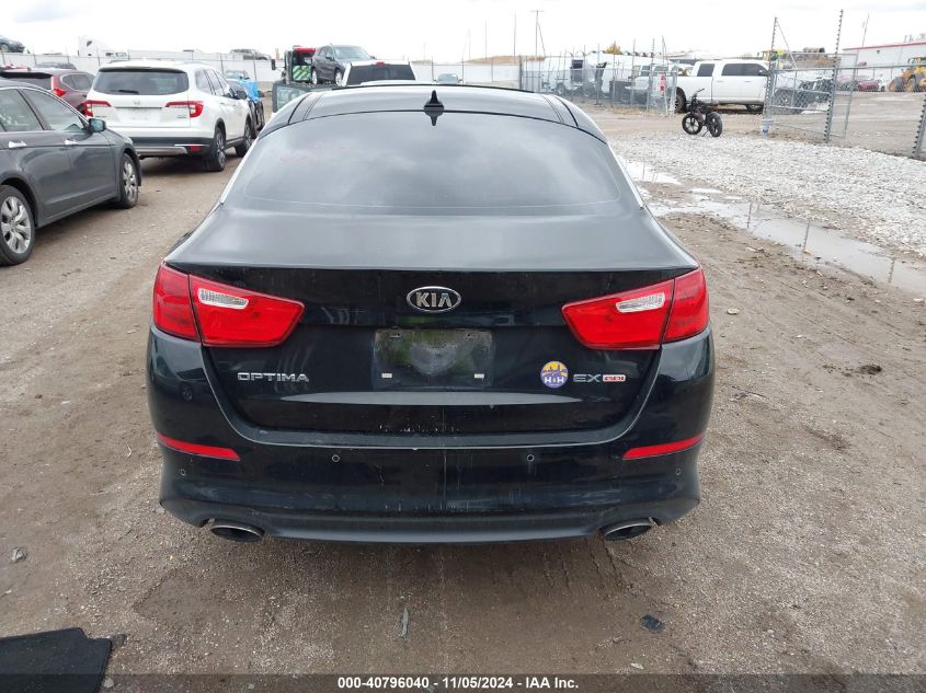 2015 Kia Optima Ex VIN: 5XXGN4A76FG515160 Lot: 40796040