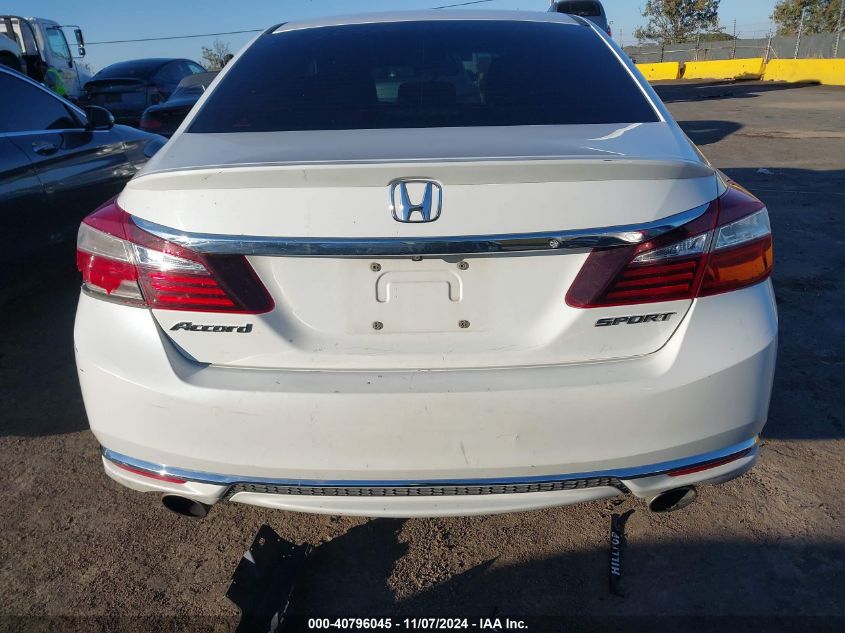 2017 Honda Accord Sport VIN: 1HGCR2F54HA220685 Lot: 40796045