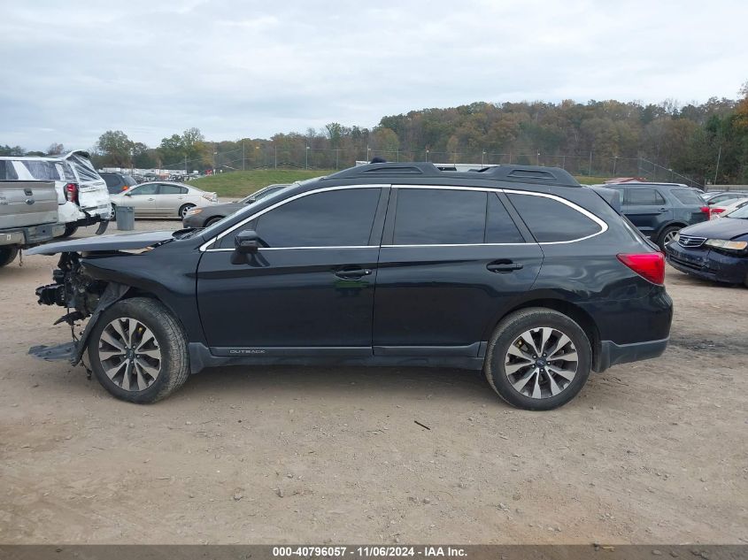 2015 Subaru Outback 2.5I Limited VIN: 4S4BSBNC8F3281212 Lot: 40796057