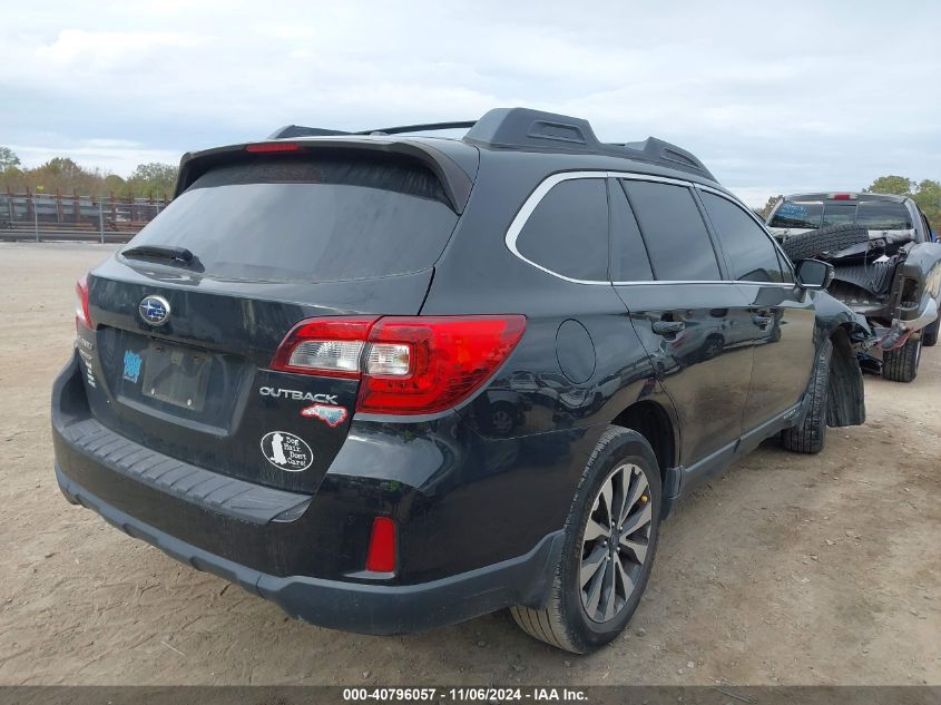 2015 Subaru Outback 2.5I Limited VIN: 4S4BSBNC8F3281212 Lot: 40796057