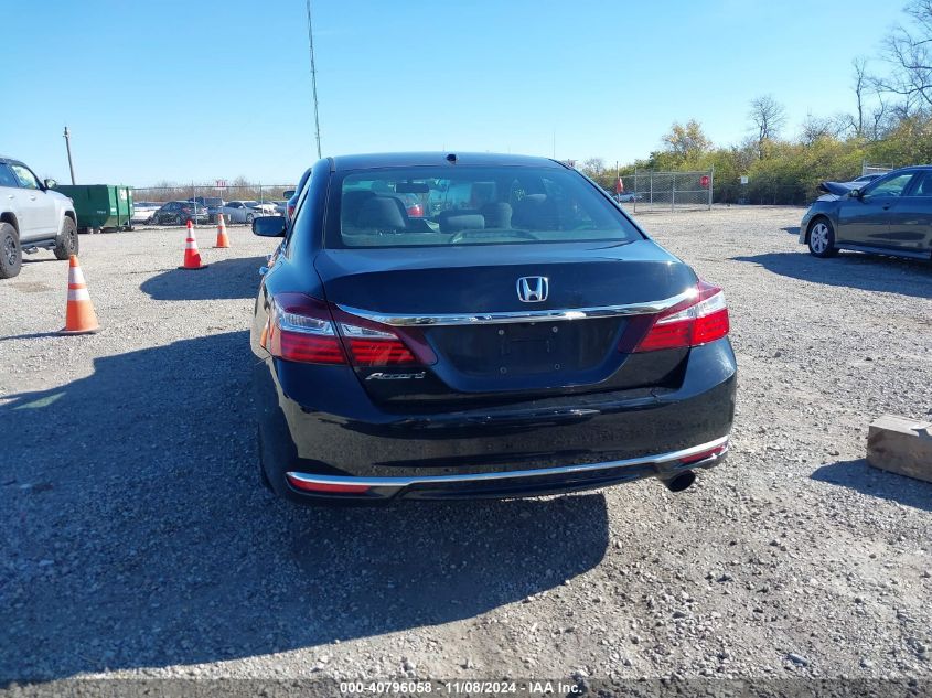 2016 Honda Accord Ex VIN: 1HGCR2F77GA166864 Lot: 40796058