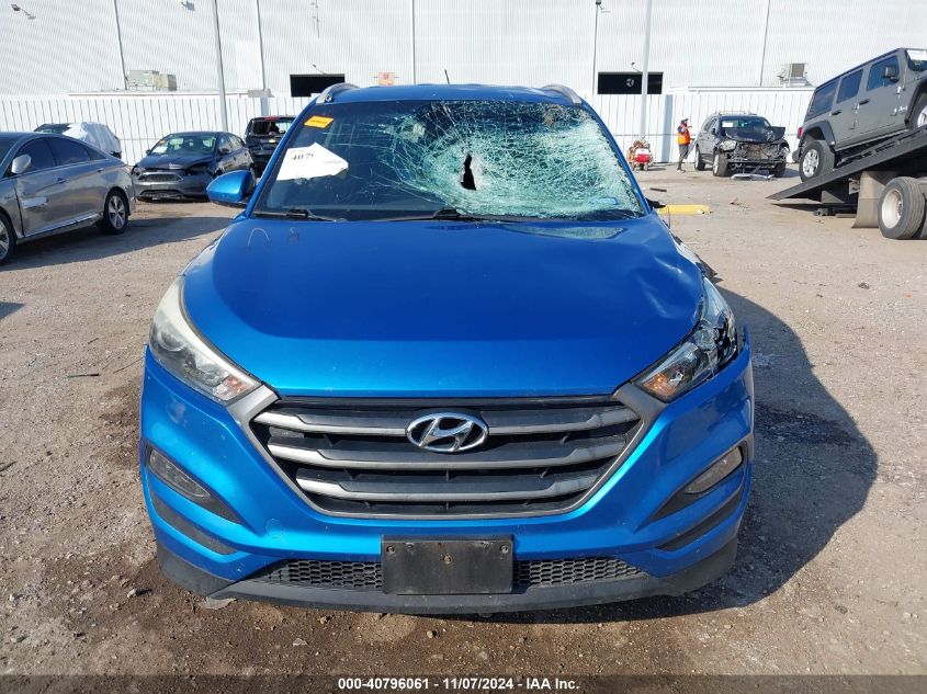 2016 Hyundai Tucson Se VIN: KM8J33A48GU114311 Lot: 40796061