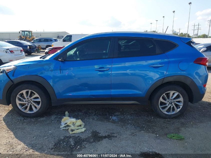 2016 Hyundai Tucson Se VIN: KM8J33A48GU114311 Lot: 40796061