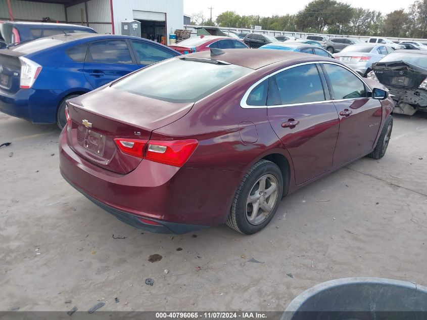 VIN 1G1ZB5ST4GF293925 2016 CHEVROLET MALIBU no.4