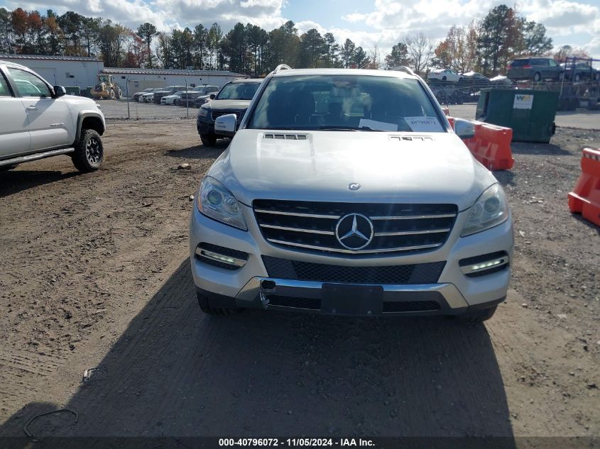 2012 Mercedes-Benz Ml 350 4Matic VIN: 4JGDA5HB9CA021523 Lot: 40796072