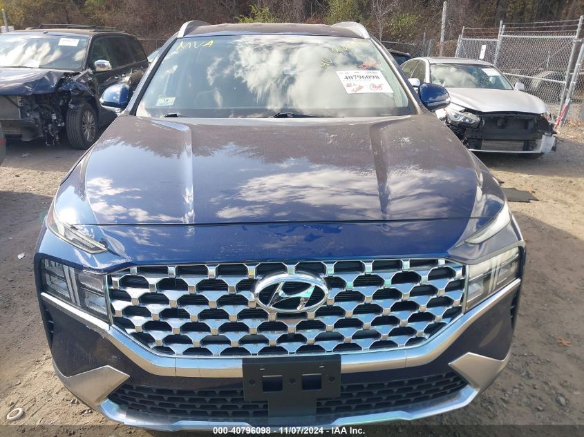 2021 Hyundai Santa Fe Sel VIN: 5NMS6DAJ0MH333150 Lot: 40796098