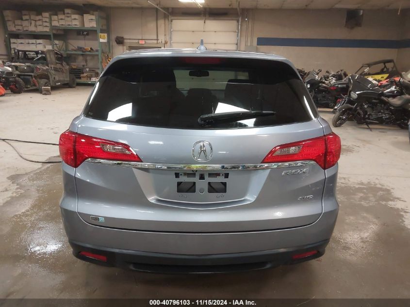 2014 Acura Rdx VIN: 5J8TB4H57EL012300 Lot: 40796103