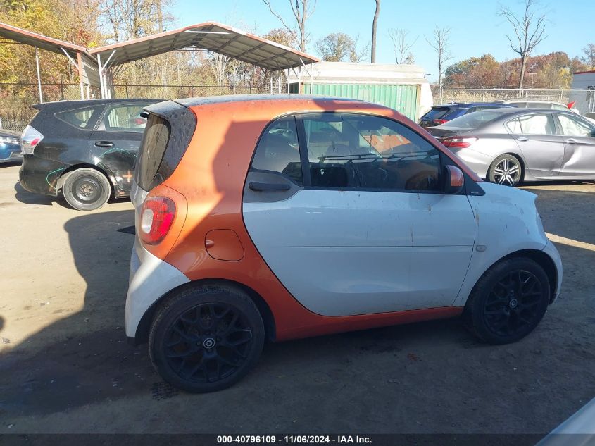 2016 Smart Fortwo Passion/Prime/Proxy/Pure VIN: WMEFJ5DA8GK074936 Lot: 40796109