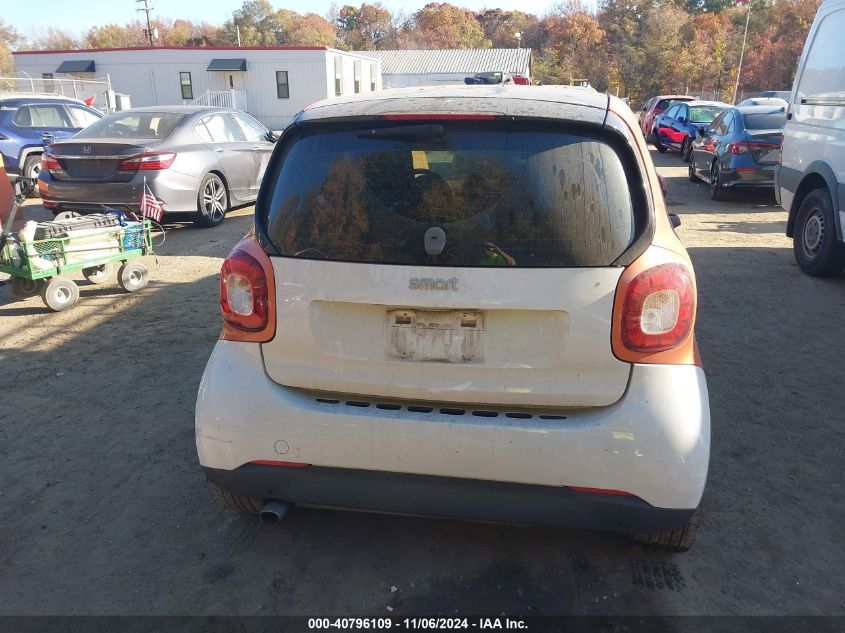 2016 Smart Fortwo Passion/Prime/Proxy/Pure VIN: WMEFJ5DA8GK074936 Lot: 40796109