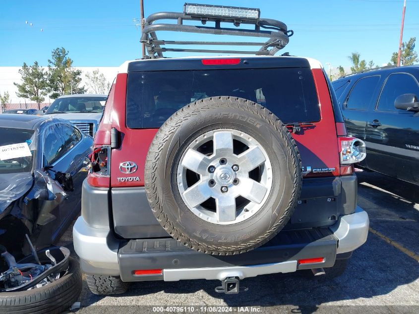 2008 Toyota Fj Cruiser VIN: JTEZU11F28K004227 Lot: 40796110