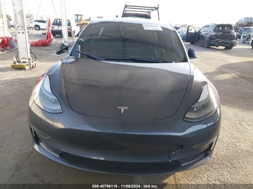 2023 Tesla Model 3 Rear-Wheel Drive VIN: 5YJ3E1EA7PF431744 Lot: 40796119