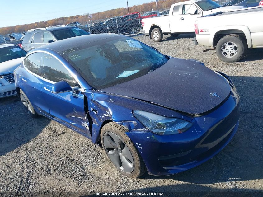 2020 Tesla Model 3 Standard Range Plus Rear-Wheel Drive/Standard Range Rear-Wheel Drive VIN: 5YJ3E1EA1LF793188 Lot: 40796126