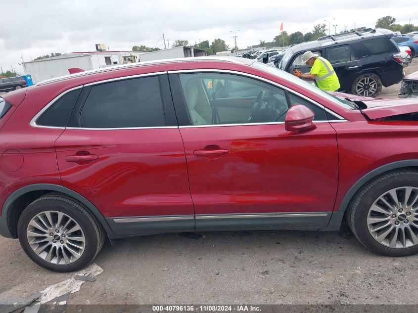 2016 Lincoln Mkc Reserve VIN: 5LMCJ3C99GUJ03614 Lot: 40796136