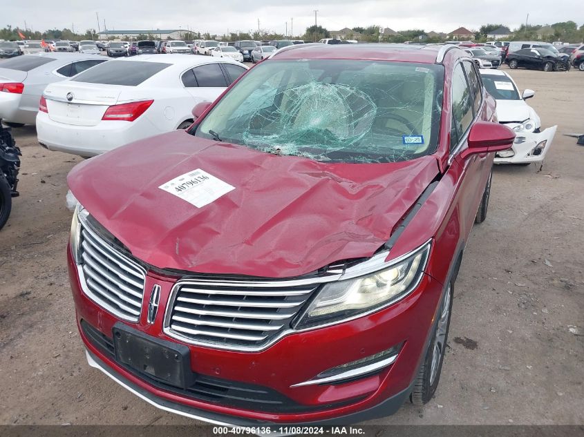 2016 Lincoln Mkc Reserve VIN: 5LMCJ3C99GUJ03614 Lot: 40796136