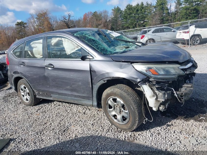 2016 Honda Cr-V Lx VIN: 2HKRM4H31GH603604 Lot: 40796148