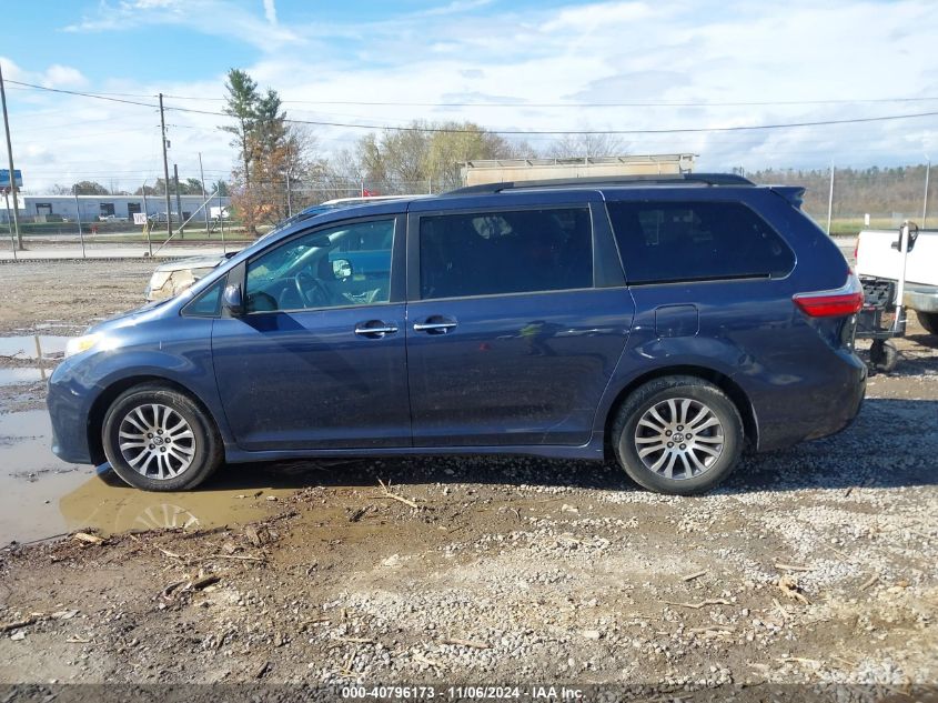 2018 Toyota Sienna Xle 8 Passenger VIN: 5TDYZ3DC6JS919899 Lot: 40796173