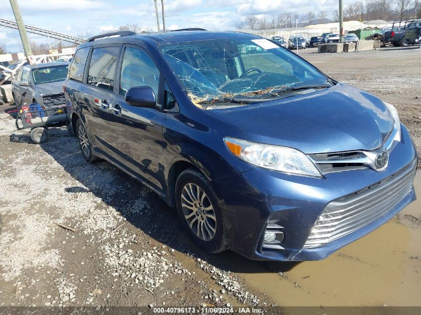 2018 Toyota Sienna Xle 8 Passenger VIN: 5TDYZ3DC6JS919899 Lot: 40796173