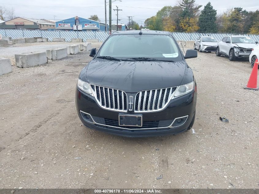 2011 Lincoln Mkx VIN: 2LMDJ8JK2BBJ09865 Lot: 40796178