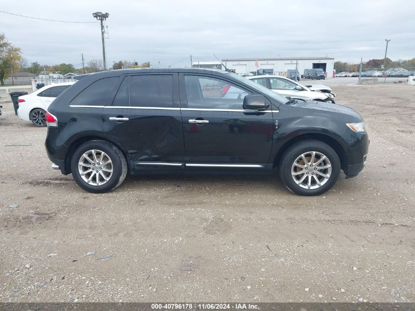 2011 Lincoln Mkx VIN: 2LMDJ8JK2BBJ09865 Lot: 40796178