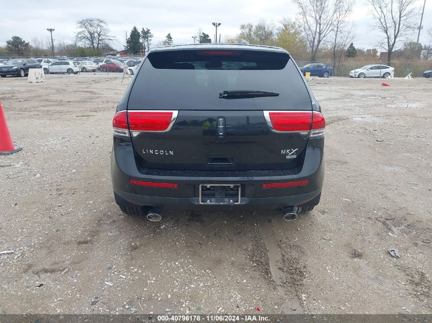 2011 Lincoln Mkx VIN: 2LMDJ8JK2BBJ09865 Lot: 40796178