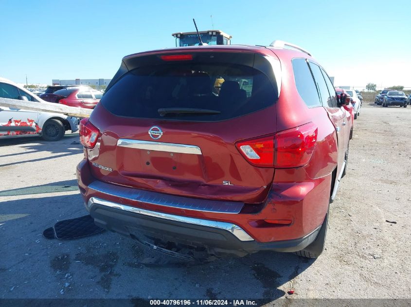 2017 Nissan Pathfinder Sl VIN: 5N1DR2MN6HC624142 Lot: 40796196