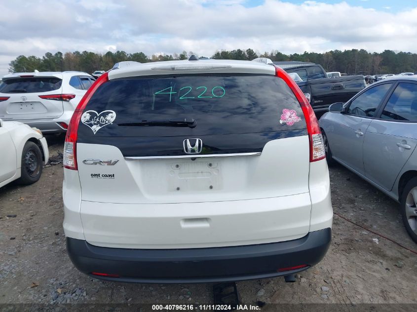 2012 Honda Cr-V Ex-L VIN: 5J6RM3H70CL013648 Lot: 40796216