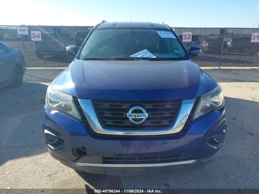 2017 Nissan Pathfinder S VIN: 5N1DR2MN2HC627068 Lot: 40796244