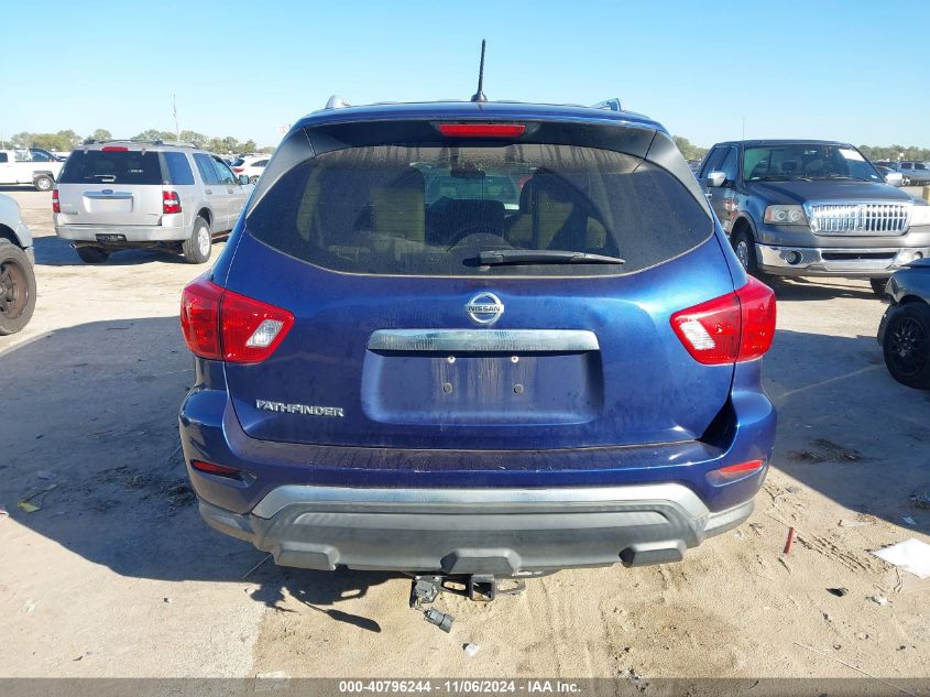 2017 Nissan Pathfinder S VIN: 5N1DR2MN2HC627068 Lot: 40796244