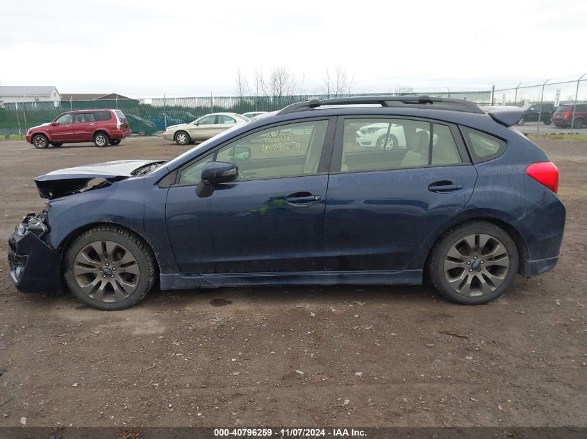 2016 Subaru Impreza 2.0I Sport Limited VIN: JF1GPAU62GH216996 Lot: 40796259