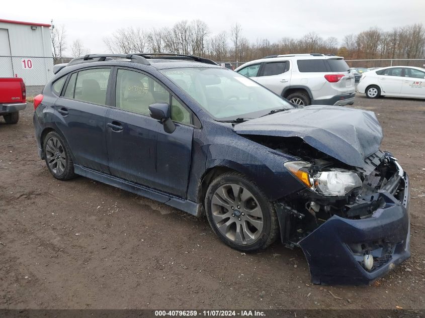 2016 SUBARU IMPREZA 2.0I SPORT LIMITED - JF1GPAU62GH216996