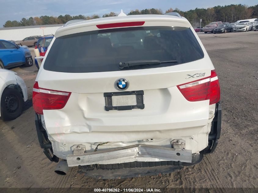 2016 BMW X3 xDrive28D VIN: 5UXWY3C54G0N88084 Lot: 40796262