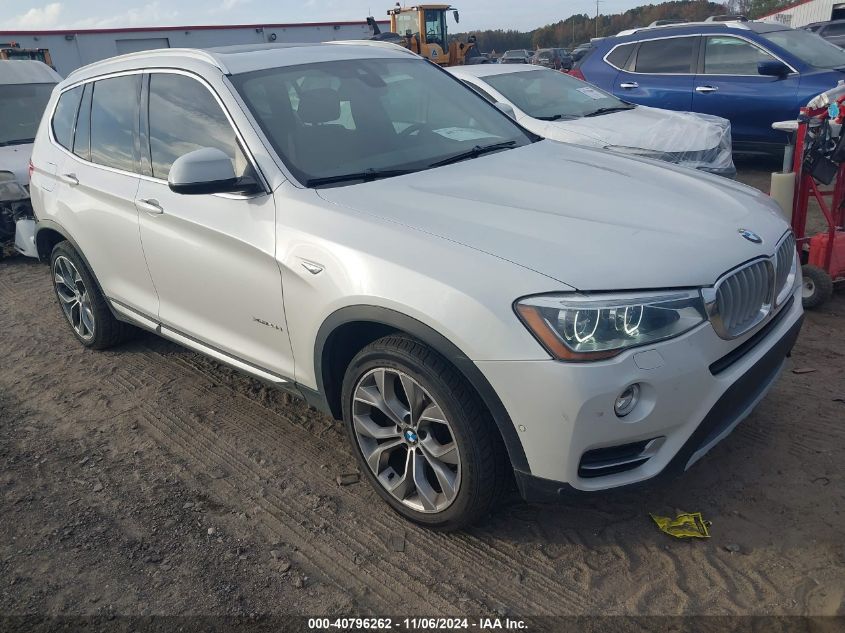 2016 BMW X3 XDRIVE28D - 5UXWY3C54G0N88084