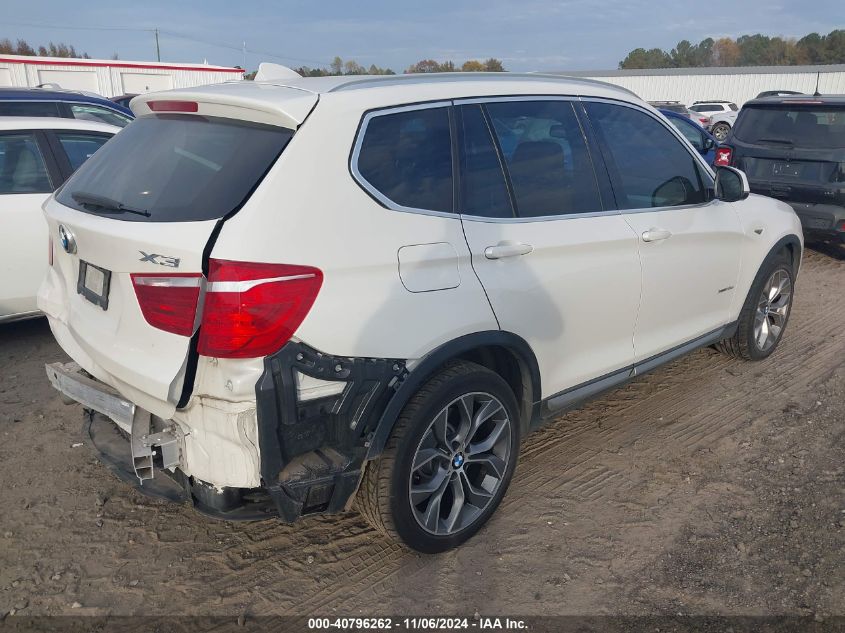 2016 BMW X3 XDRIVE28D - 5UXWY3C54G0N88084