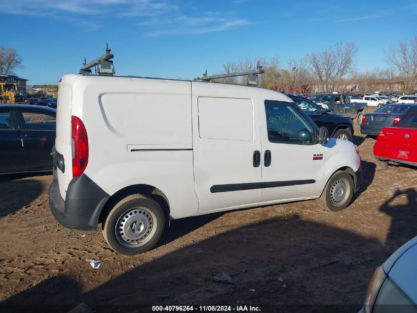 2018 Ram Promaster City Tradesman VIN: ZFBERFABXJ6K54086 Lot: 40796264