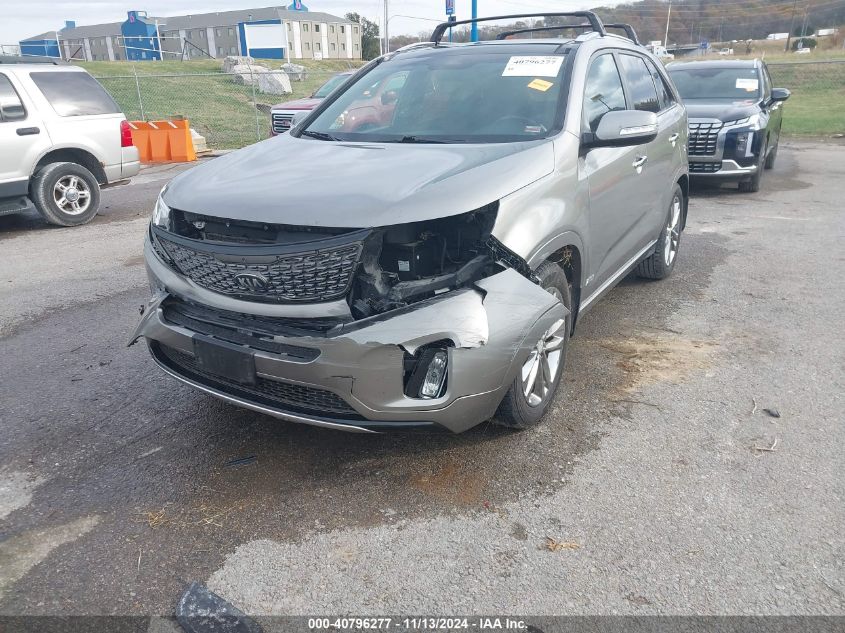 VIN 5XYKWDA7XEG476624 2014 KIA Sorento, Limited V6 no.6