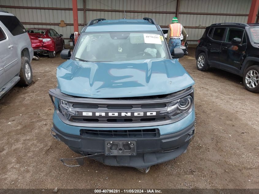 2021 Ford Bronco Sport Big Bend VIN: 3FMCR9B69MRB22527 Lot: 40796281