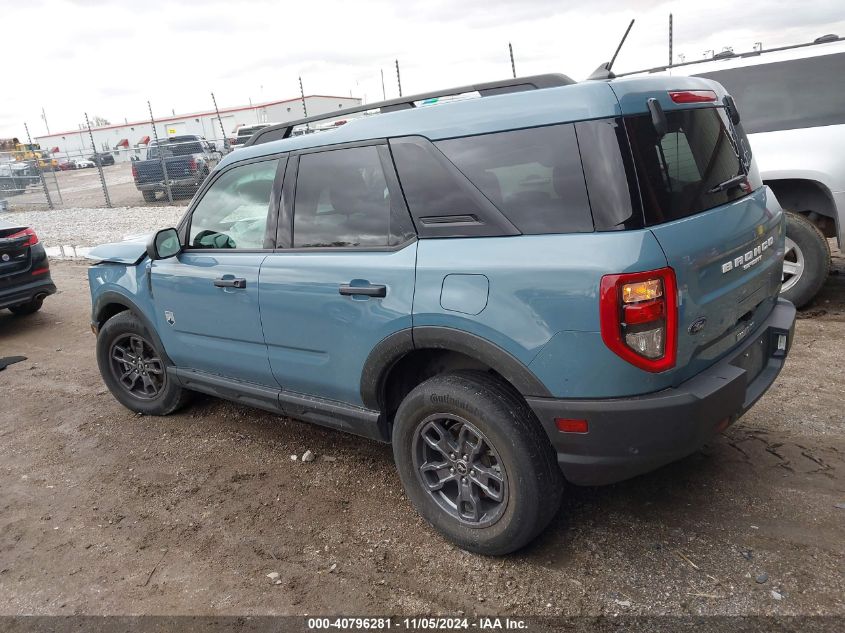 2021 Ford Bronco Sport Big Bend VIN: 3FMCR9B69MRB22527 Lot: 40796281